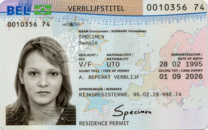 Buy Belgian Permanent Resident Card