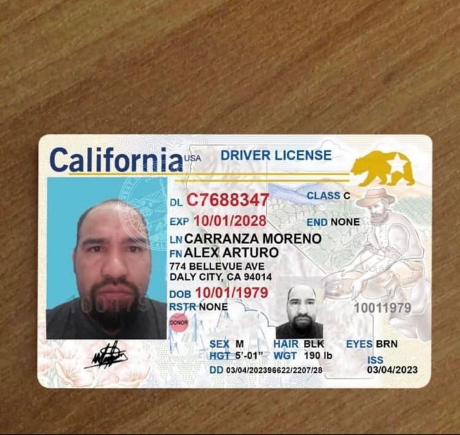 Buy California Driver License and ID Card