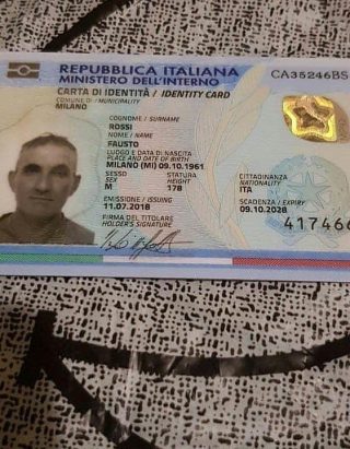 Buy Italian ID Card online